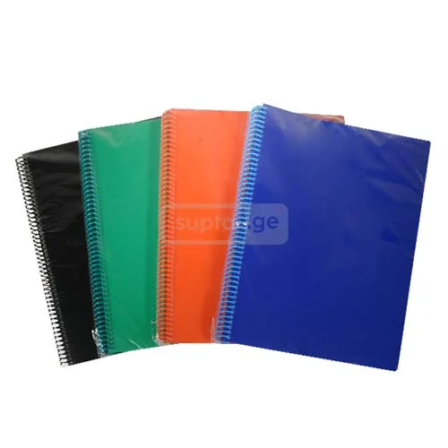 A4 size stationery notepad with spring